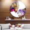 Designart - Metaphorical Mind Painting' Contemporary Metal Circle Wall Art